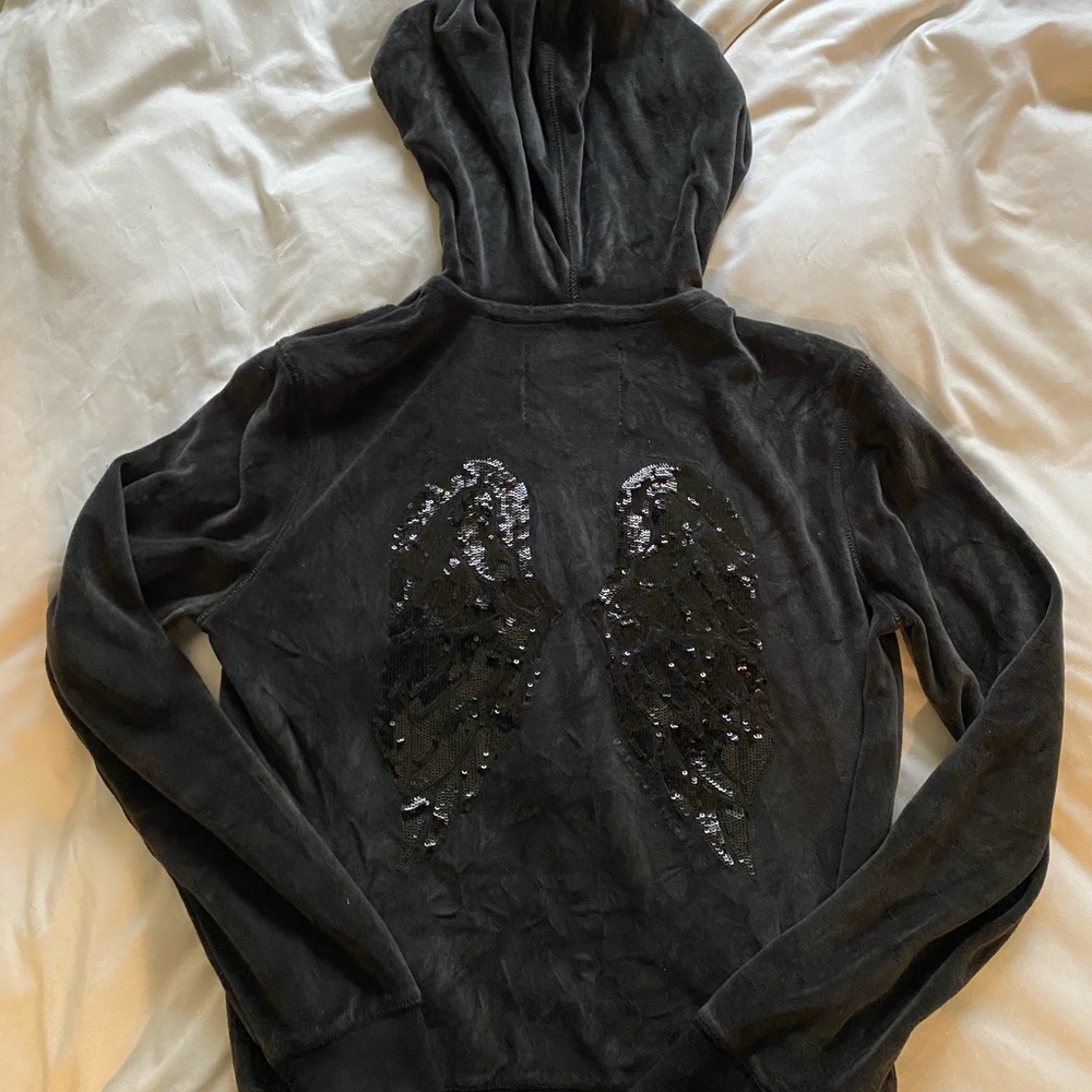Victoria Secret Supermodel Velour Track jacket